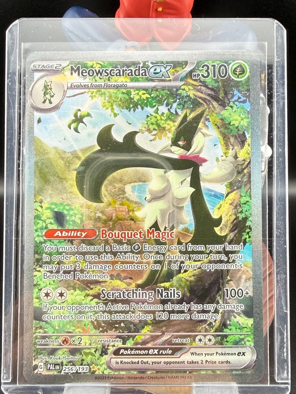 Meowscarada ex - 256/193 Paldea Evolved Holo Special Illustration Pokemon - NM